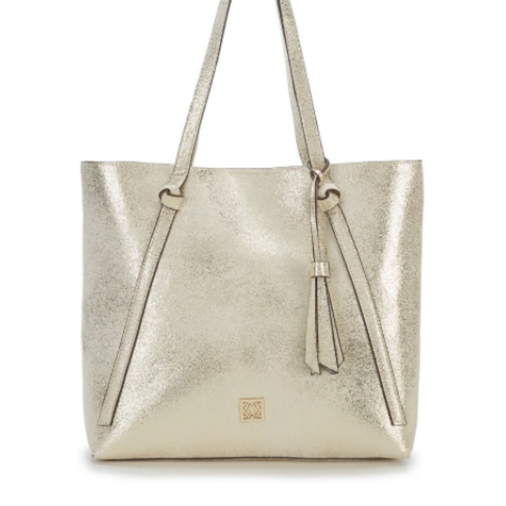 NWT! Gold Tote Handbag